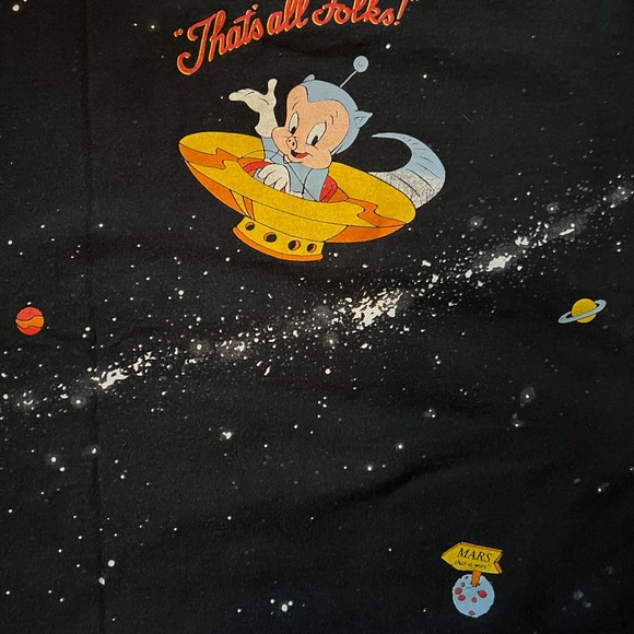 Vintage 90s Nike Air Michael Jordan Space Jam single stitch super rare tee - Picture 7 of 12